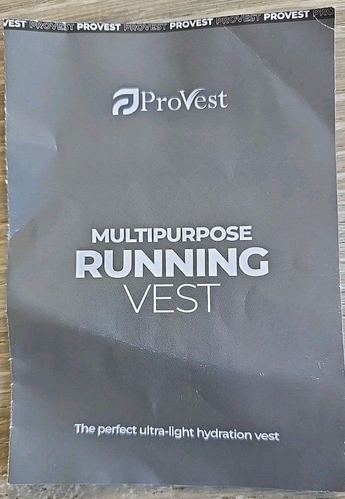 Provest Running Hydration Vest set