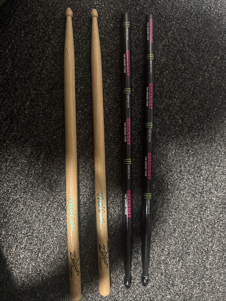 Green Day Drumsticks