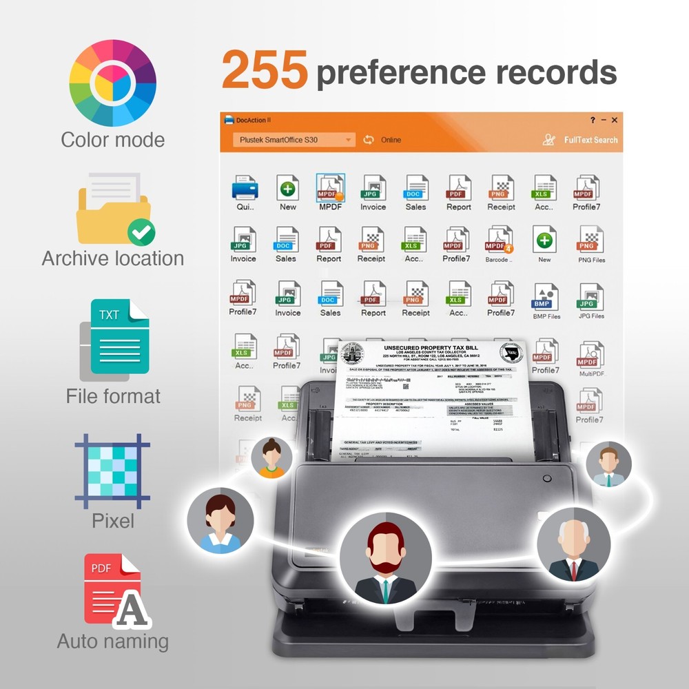 Plustek S30 A3 Tabloid Large format Document Scanner 11.7 x 17 inch paper scan