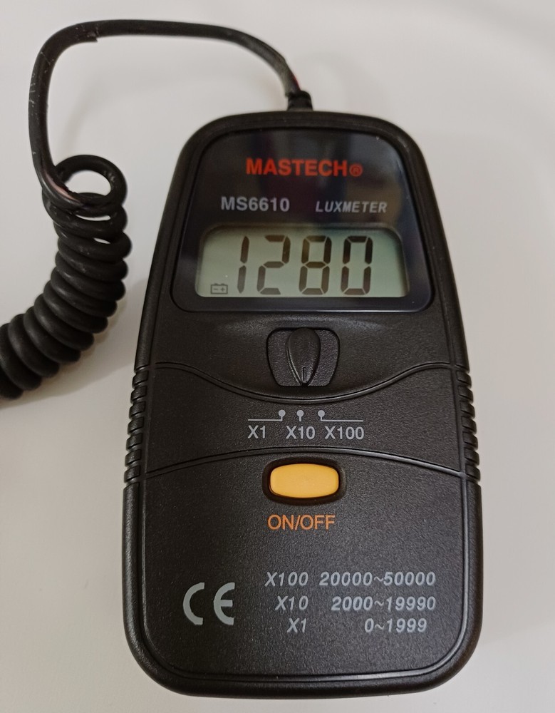 Mastech MS6610 Digital Lux Meter