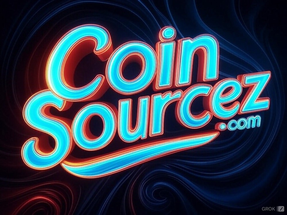 CoinSourcez.com - PREMIUM TWO WORD DOMAIN NAME - Crypto, Blockchain, Coins