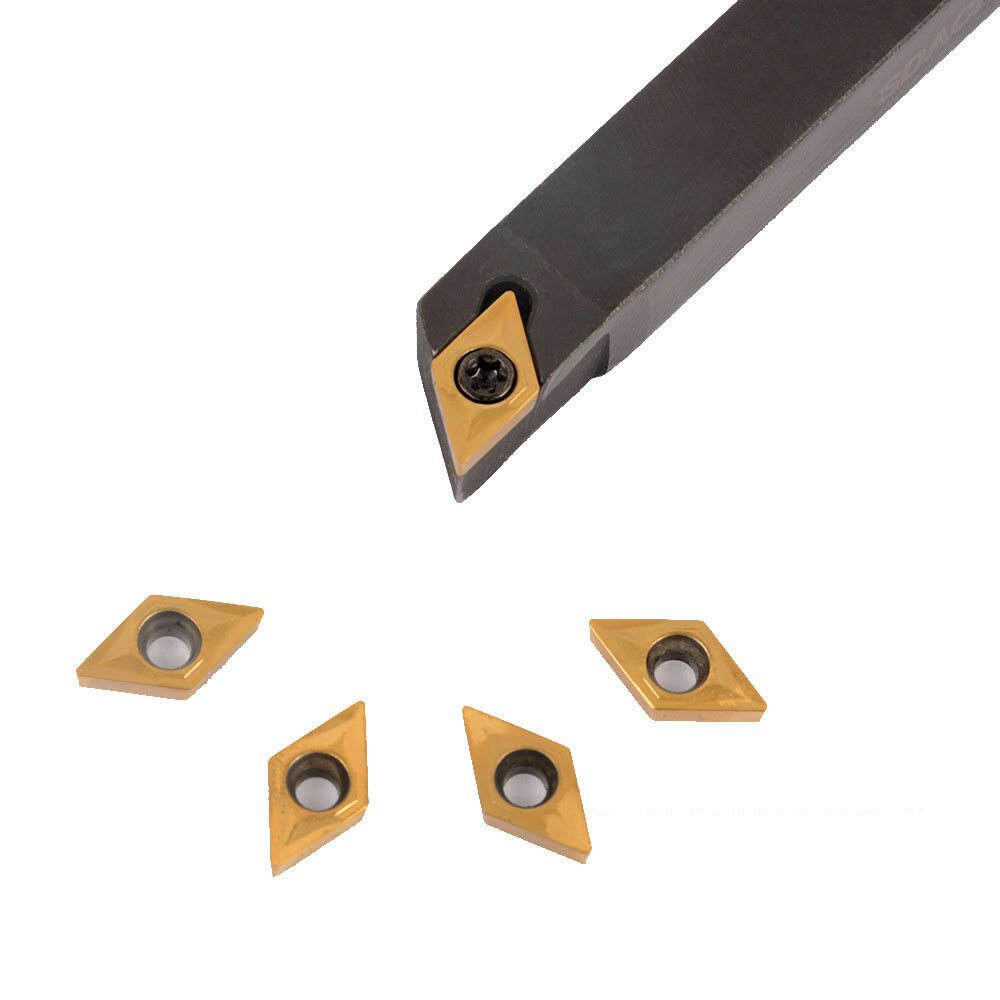 SDACR1010H07  Lathe External Turning Tool Holde+1PCS DCMT070204 BP010 inserts