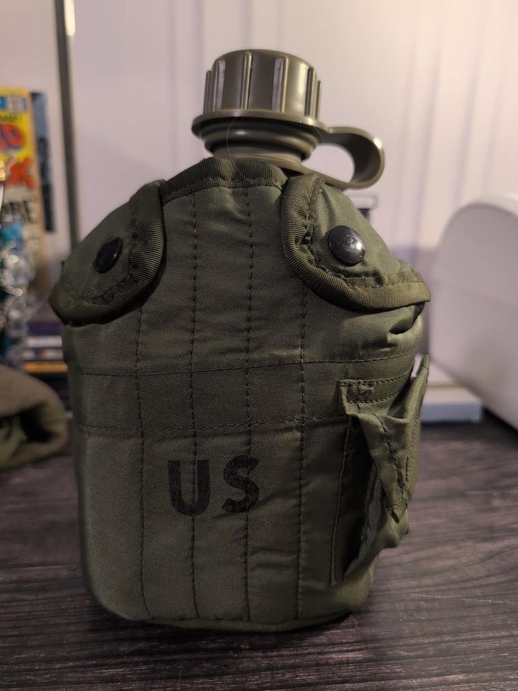 Vintage Army Canteen