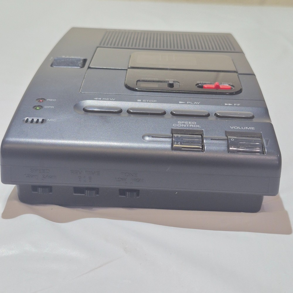 Sony M-2000 Microcassette Transcriber With Power Adapter UNTESTED