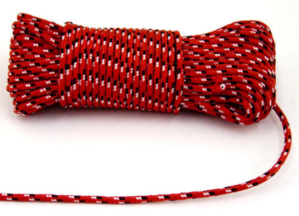 Diamond Braid Polypropylene Rope, 1/4" x 100' Working Load 95 lbs.