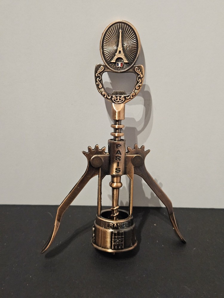 Vintage Vianaya Corkscrew- Paris/ Eiffel Tower