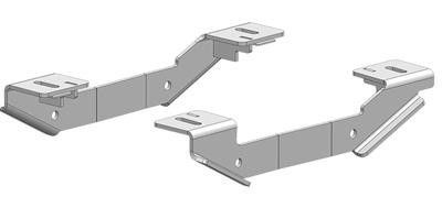 ISR Custom Bracket Kit |No-Drill Base Rails |Fits 2011-2019 Silverado2500
