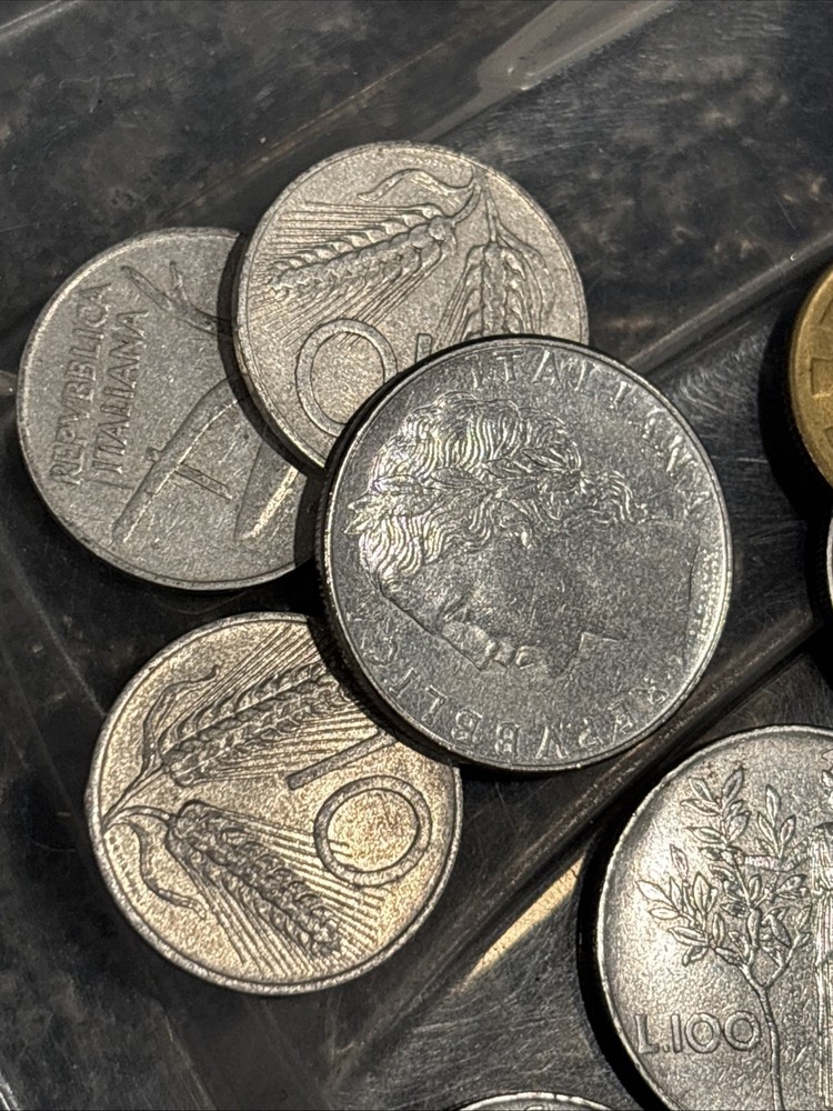 Italian Coin Lot. A