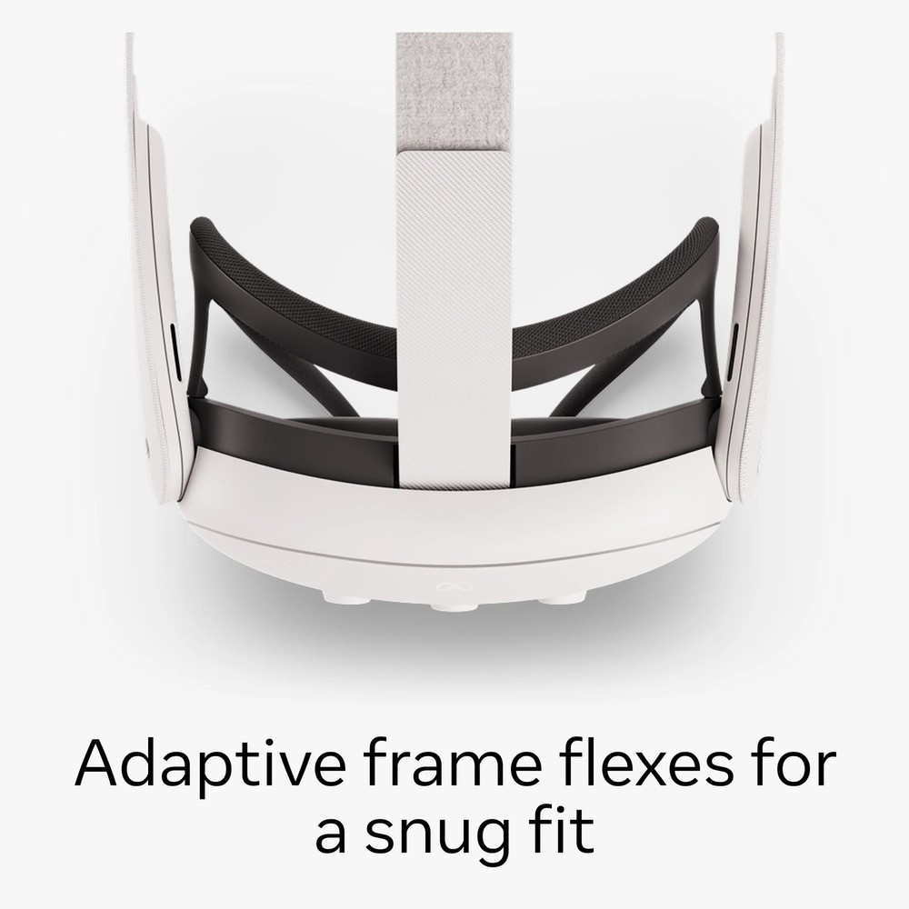 Open Facial Interface for VR Headset, Increases Comfort