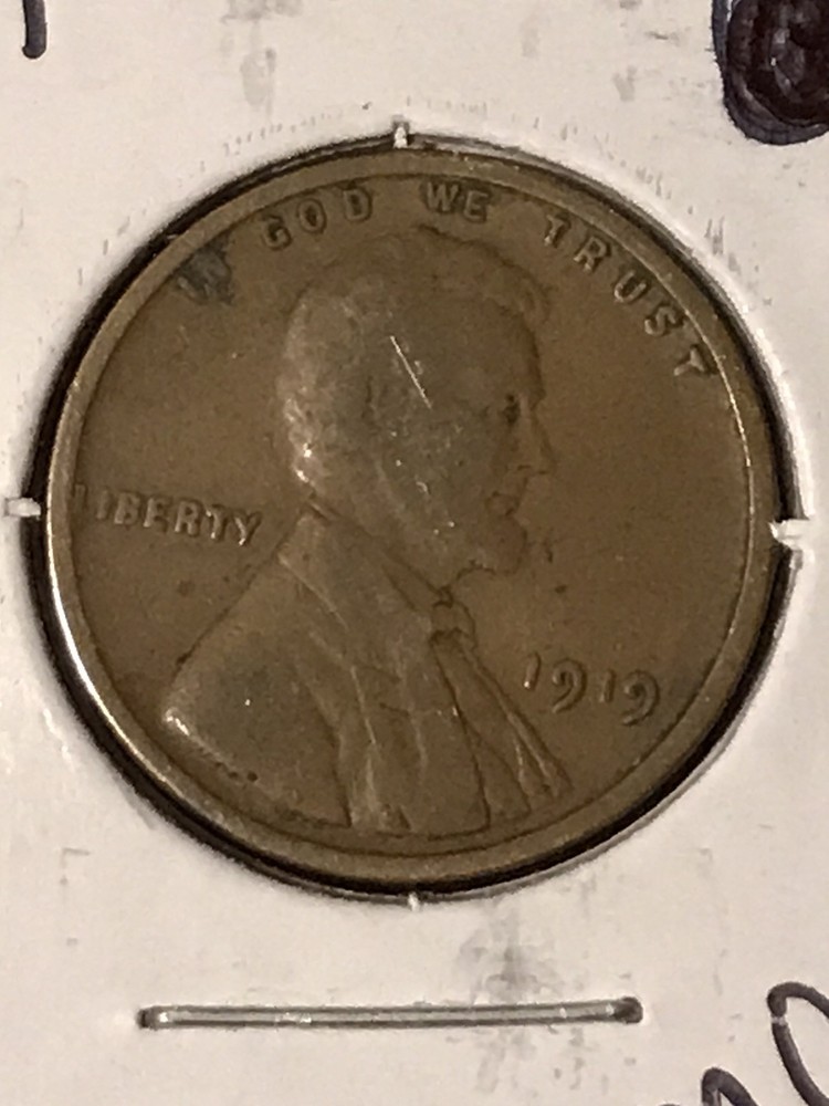 1919 Lincoln Cent F