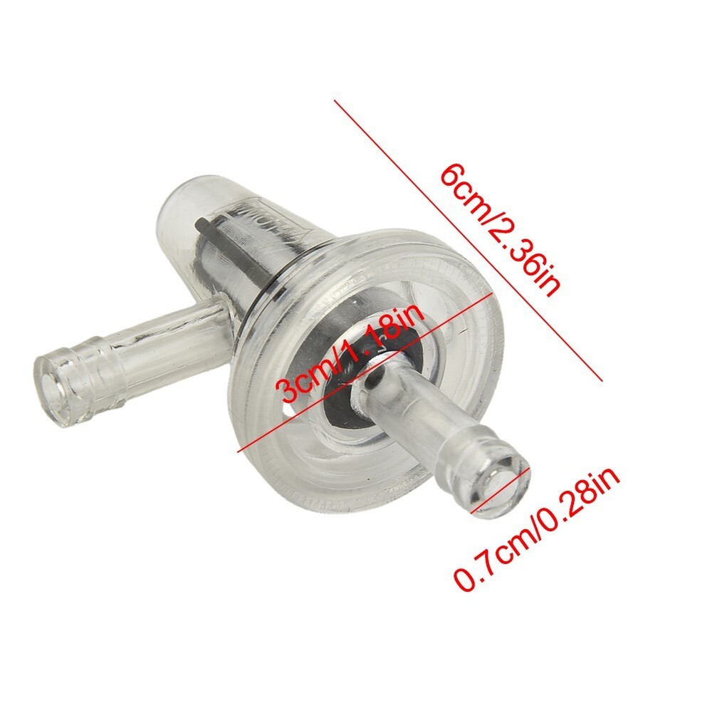 Motorcycle Right Angle 90?? Fuel Filter Plastic Replacement 6cmX3cm