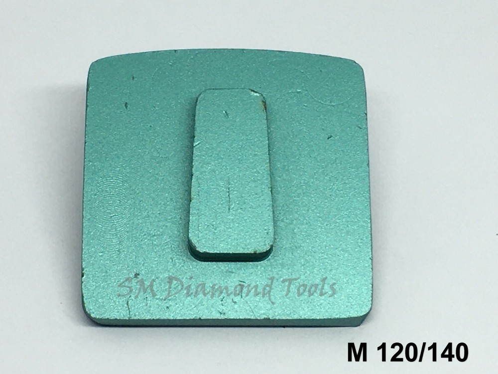 3-pack: HUSQVARNA Trapezoid Diamond 1 Segment Grind Polish Medium Bond 150 Grit