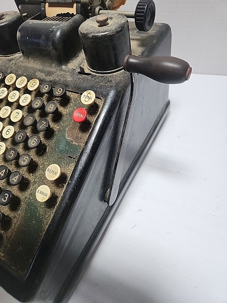 Antique Burroughs Portable Adding Machine