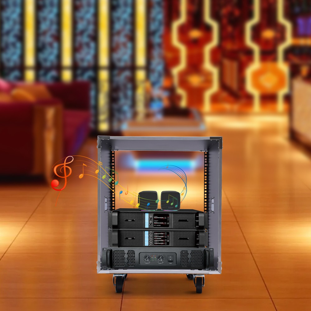 12U Rolling Network Server Data Cabinet Equipment Rack Case Enclosure Rack