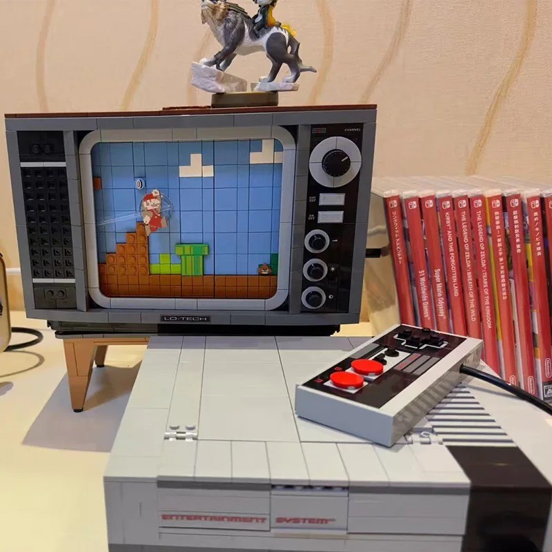 Moc 2651PCS Nintendo NES System Building Block Set Diy Gift MOC Bricks