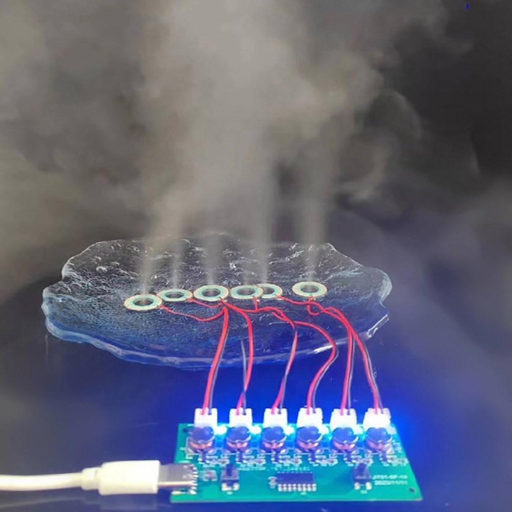 Compact Humidifier Control Board System with Multiple Spray Modes Available