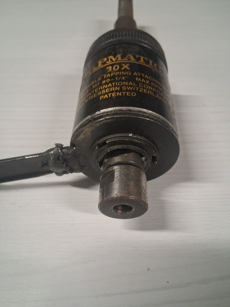 Tapmatic 30X Reversible Tapping Attachment , #0-1/4, No Wrenches