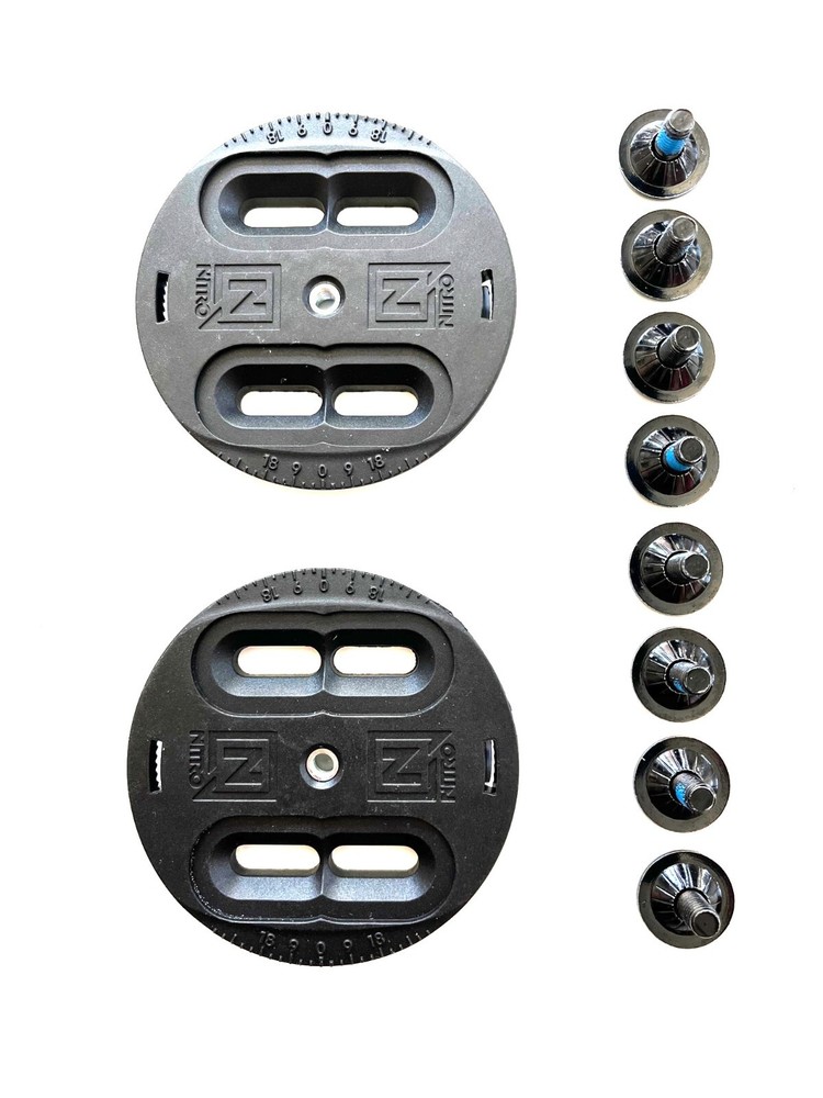 Nitro Snowboard Bindings - Mini Disc Kit - With or WO Screws / Washers