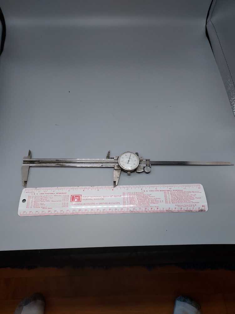 Vintage 6" Caliper Micrometer  Only C2