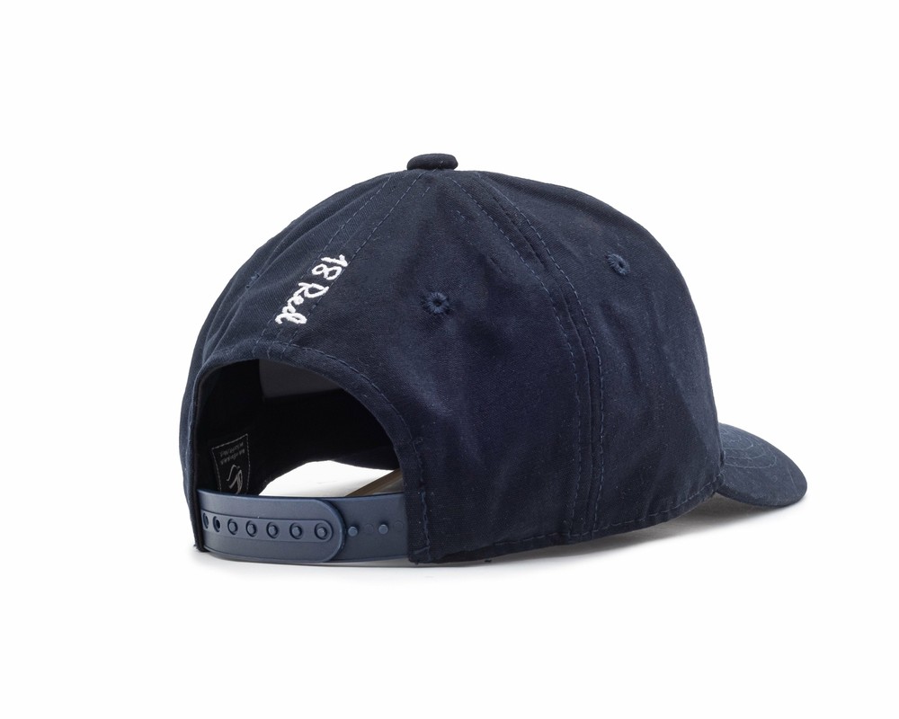 18Red ICON Navy Cap Snapback Performance Low Profile Hat Adjustable