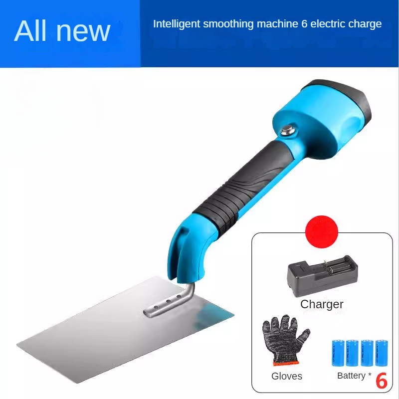 Multi-functional Tile Smoothing Machine for Masons with Motorised Spatula
