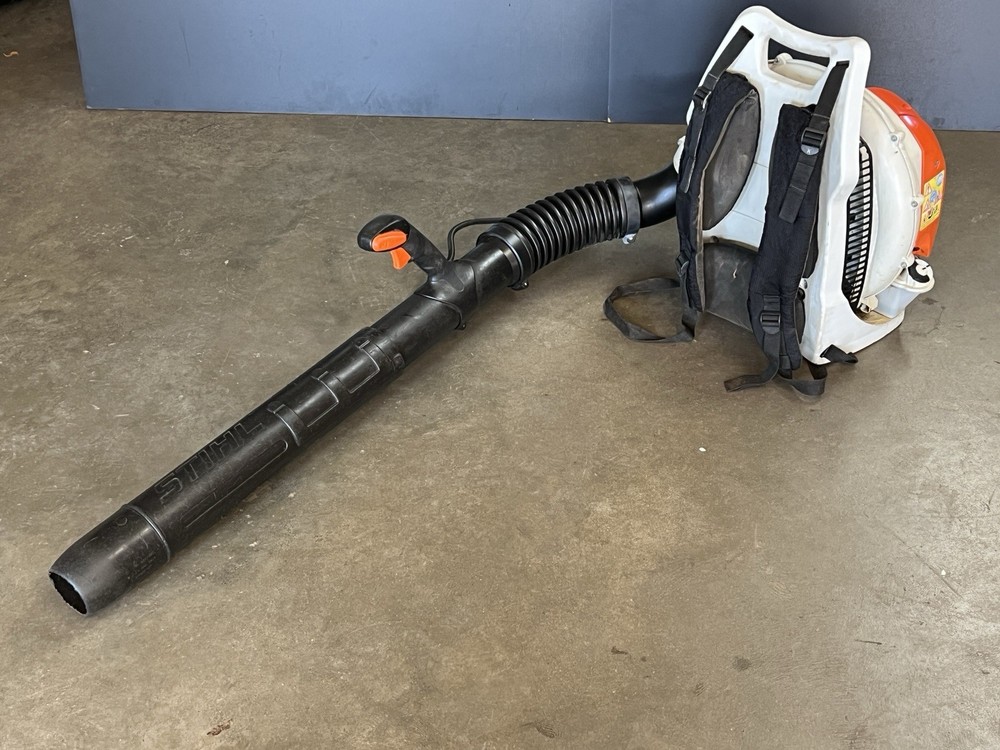 STIHL BR600 Backpack Leaf Blower 65cc Unit Great Project Won't Start Read 4282🔧