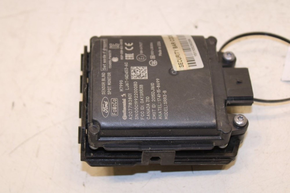 2020-2022 Ford Escape SEL Rear Right Blind Spot Detection Radar Sensor Module