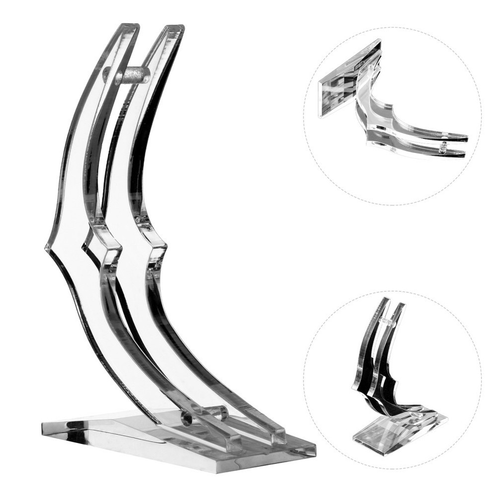 Acrylic Rose Display Stand Rose Flower Stem Holder Support Base