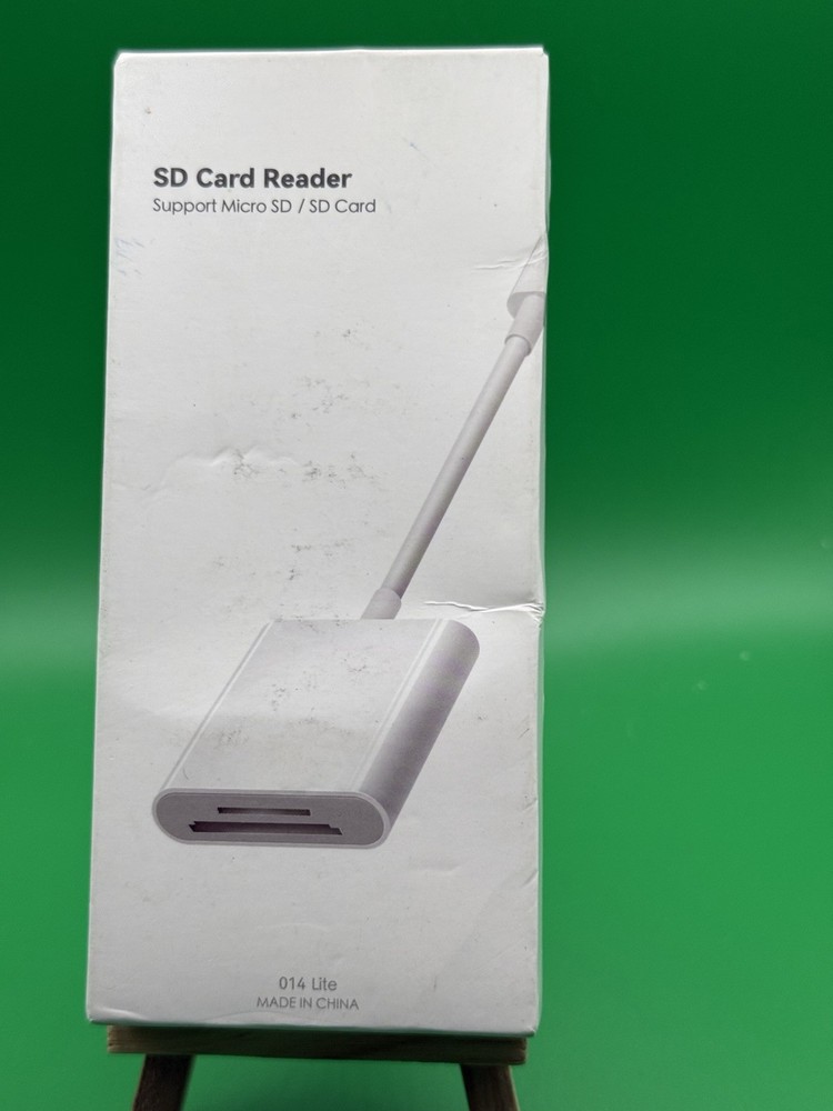 SD Card Reader For iPhone - Open Box- Great Price!