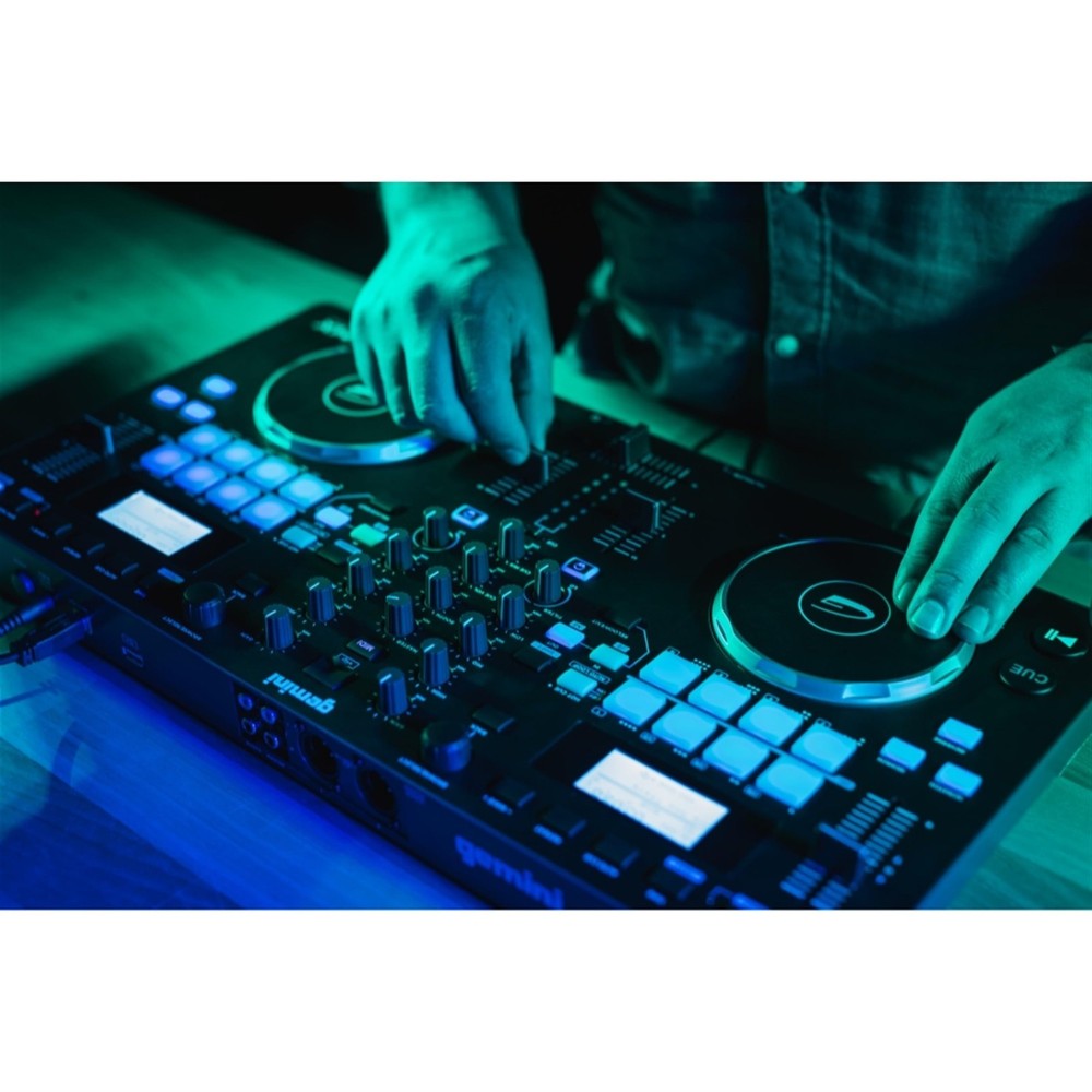 Gemini Sound GMX Versatile DJ Controller & Media Player - Compact USB/MIDI