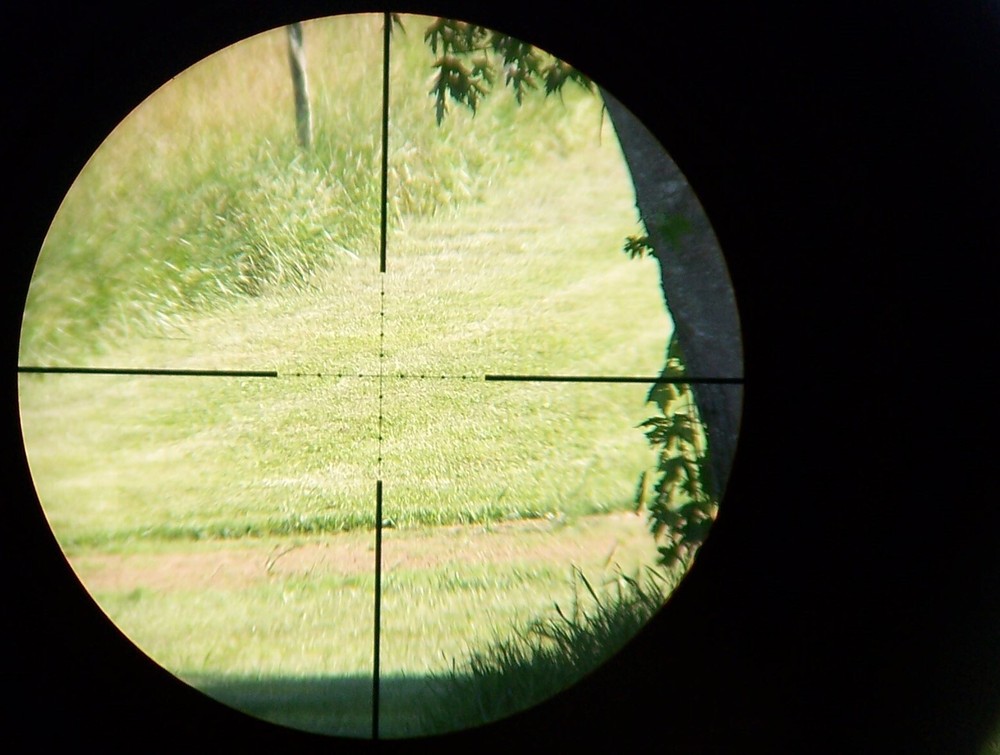 Hakko 8-32x50mm Rifle Scope ~Lighted Mil-Dot~ Blue Ring