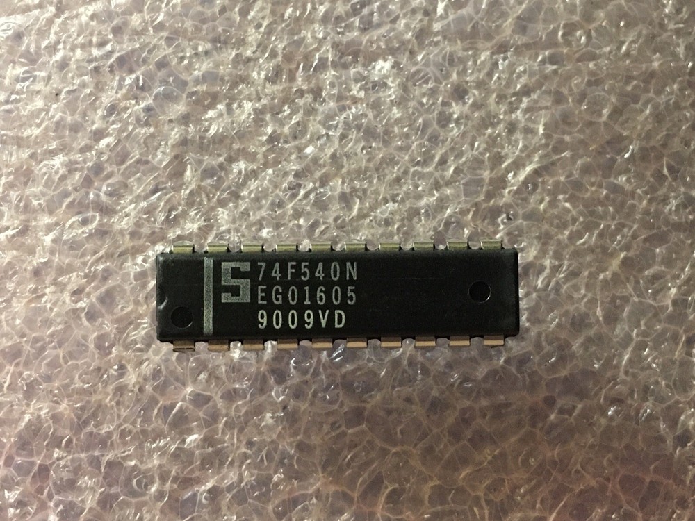 74F540N IC BUFFER/DRIVER SINGLE 8-BIT PLASTIC DIP 20-PIN (1 PER LOT)