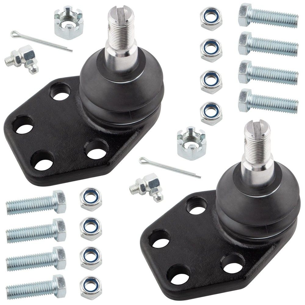 4Pcs Front Suspension Upper & Lower Ball Joints Kit Set Left Driver & Right P...