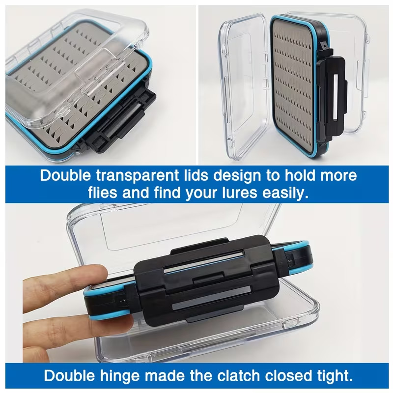 X Large Easy Grip Waterproof Strong Double Sided ABS Fly Box