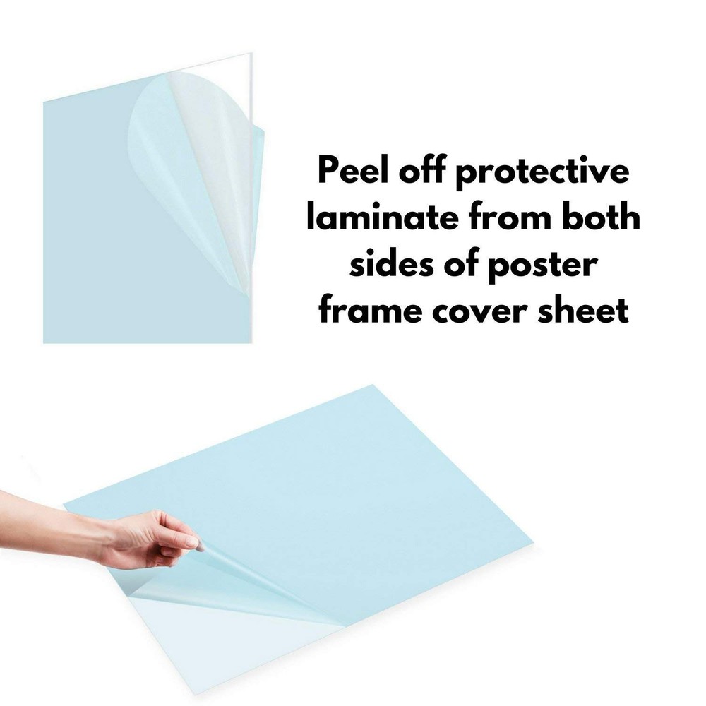 Thin and Lightweight PET Plastic Sheets, Perfect for Picture Frame Replacement