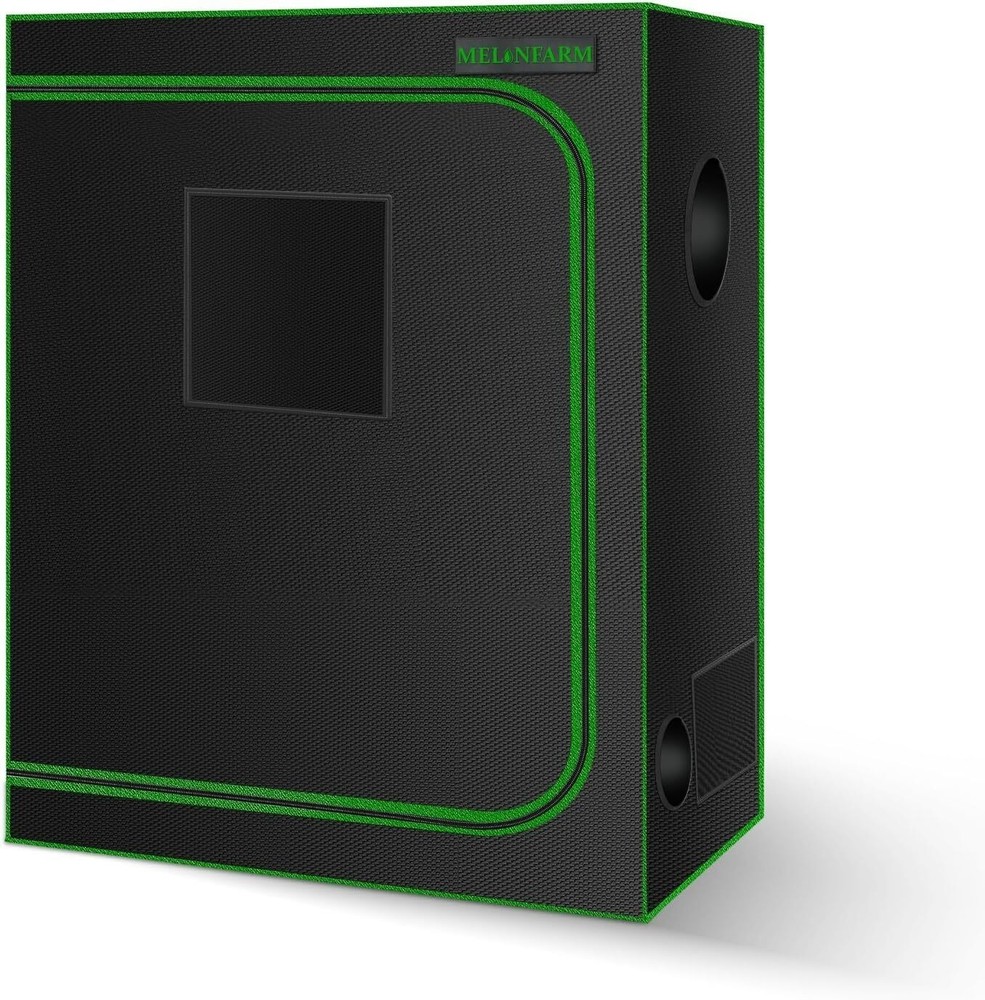 Small Grow Tent Hydroponics Growing System Highly Reflective 600D Diamond Canvas