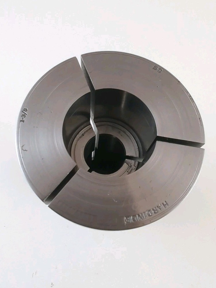 HARDINGE 2" EXTRA DEPTH 5C EDC STEP CHUCK 1-3/8" BORE ID HARDENED E.D.C. COLLET