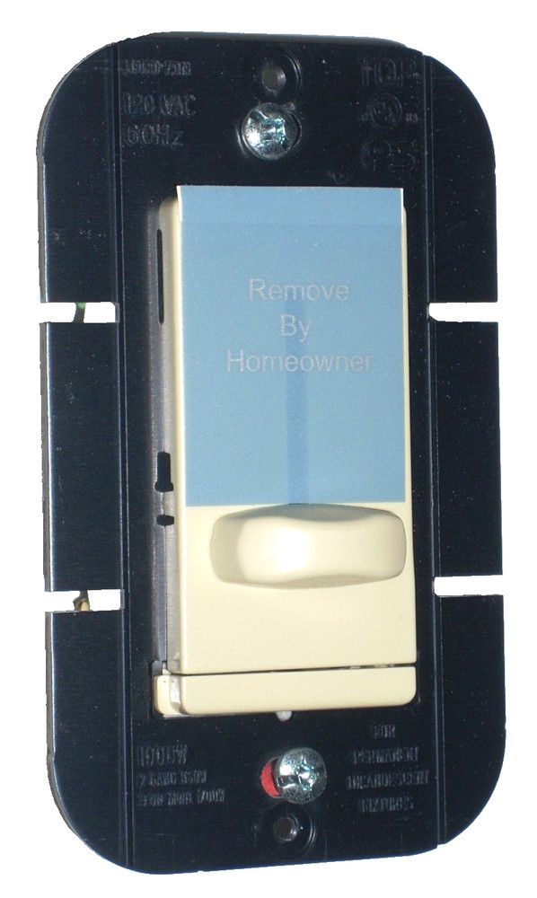 Pass & Seymour Slide Light Dimmer Switch Ivory 1000W 120VAC - LS1000-I
