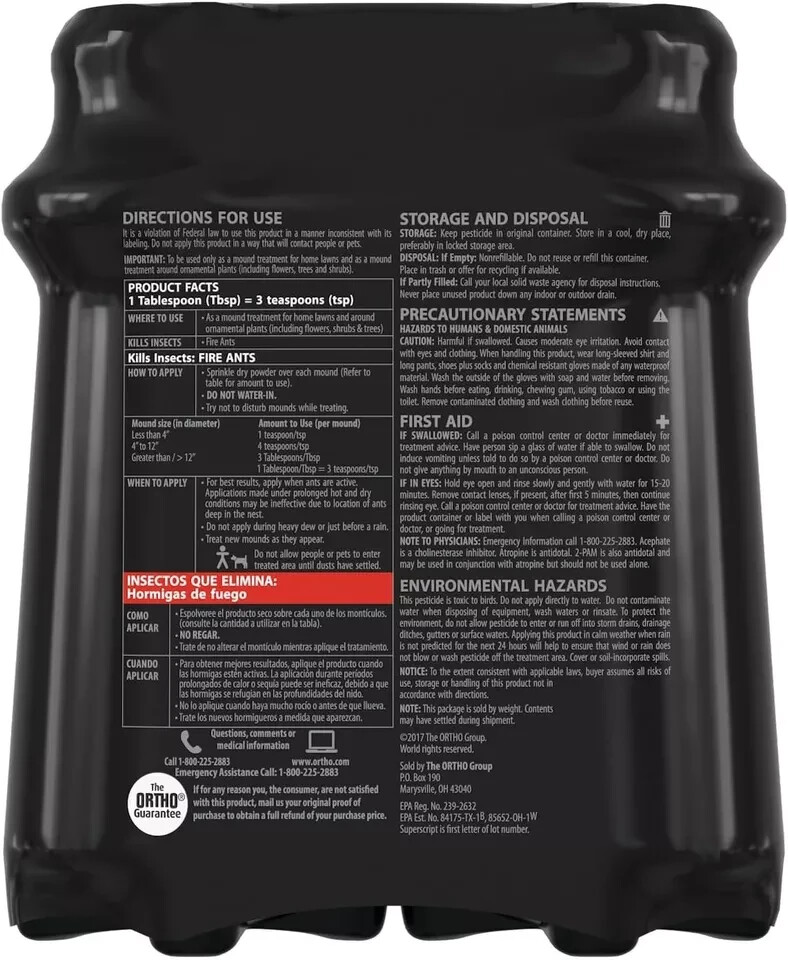 Ortho Orthene Fire Ant Killer1 (Twin Pack)