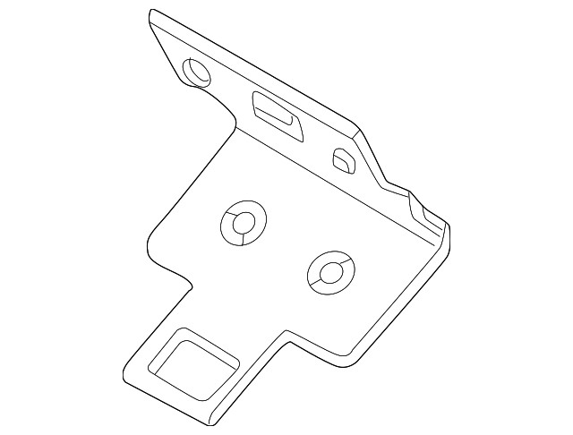 Genuine Nissan Control Module Bracket 25233-9BU0A