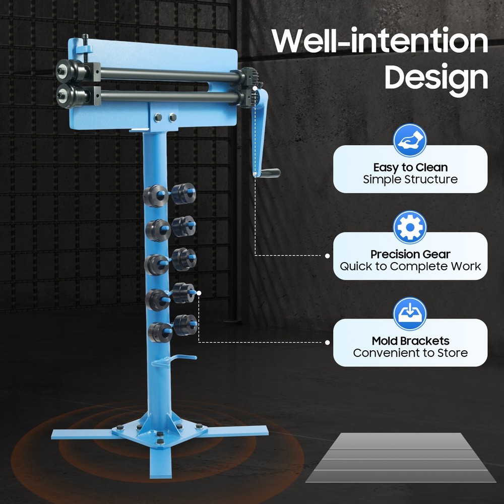 Manual Bead Roller Sheet Metal Bead Roller Set Multifunctional Bending Machine