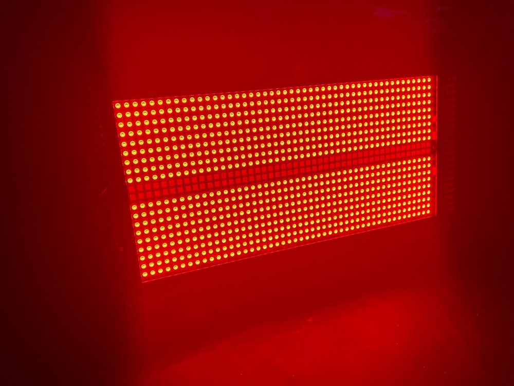 US dj effect light 1000W pixel panel strobe light RGBW Color led flash lighting
