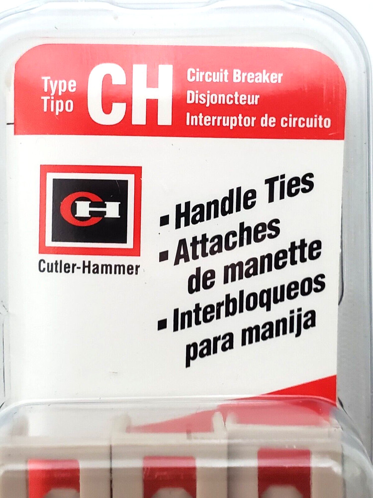 Cutler Hammer CHHTCS Pack of 3 Handle Ties for Type CH One Pole Breakers