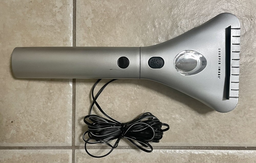 SHARPER IMAGE HEATED ICE SCRAPER 810022140079 MSRP $49.99 Car Windshield Scraper