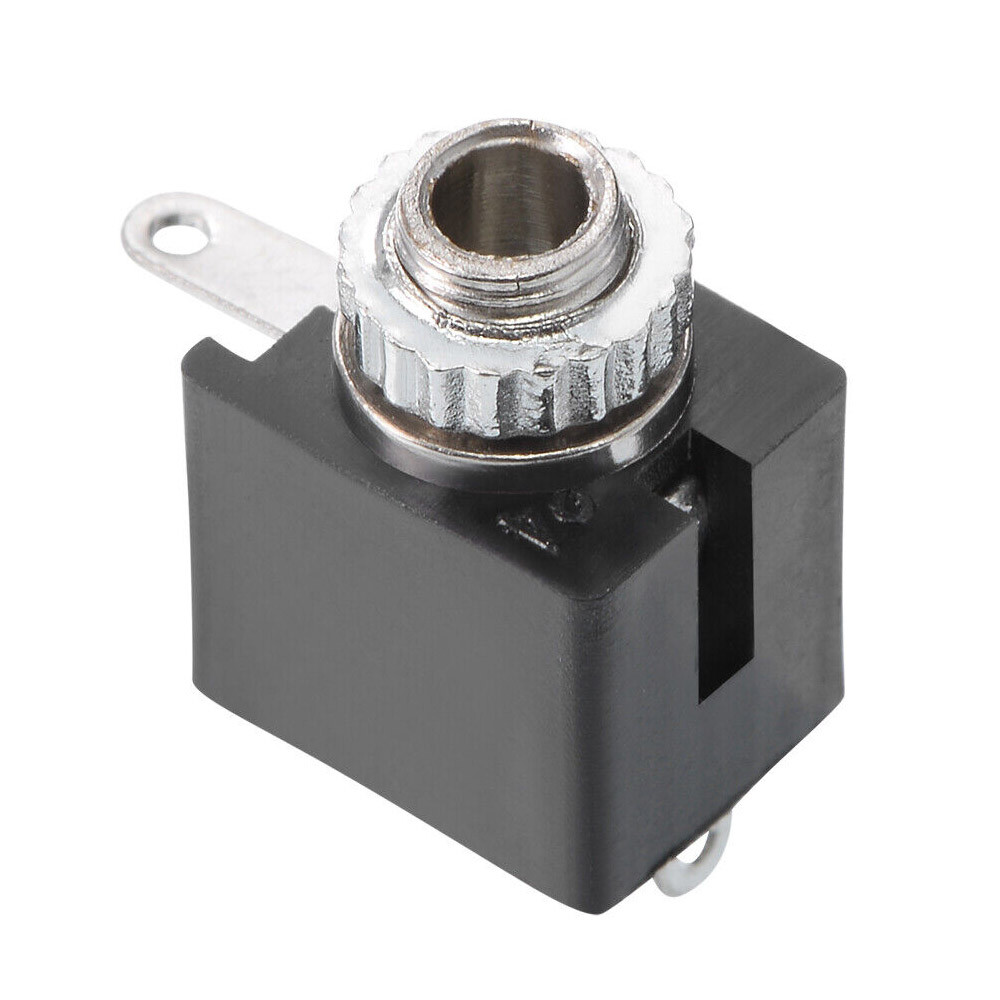 60pcs 3.5mm Female Stereo Audio Socket Jack Connector 3 Terminal PCB Mount