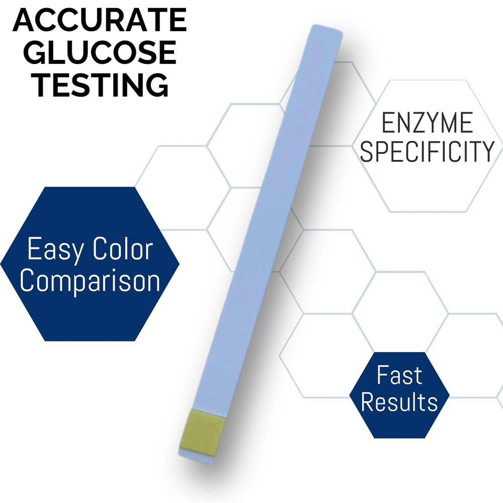 Eisco Labs - Scientific Glucose Test Strips - Educational Glucose Test Strips...