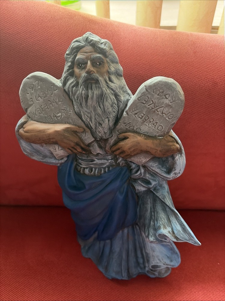 Afro American Moses Stands  11” Tall