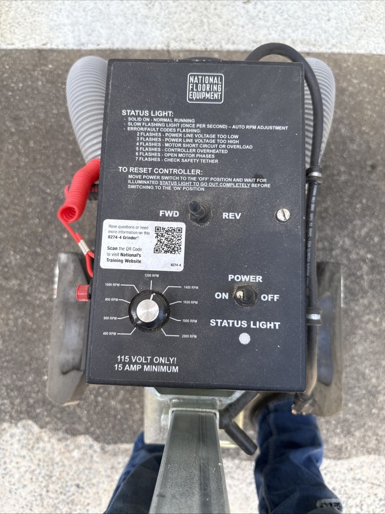 National Flooring 8274-4 Grinder