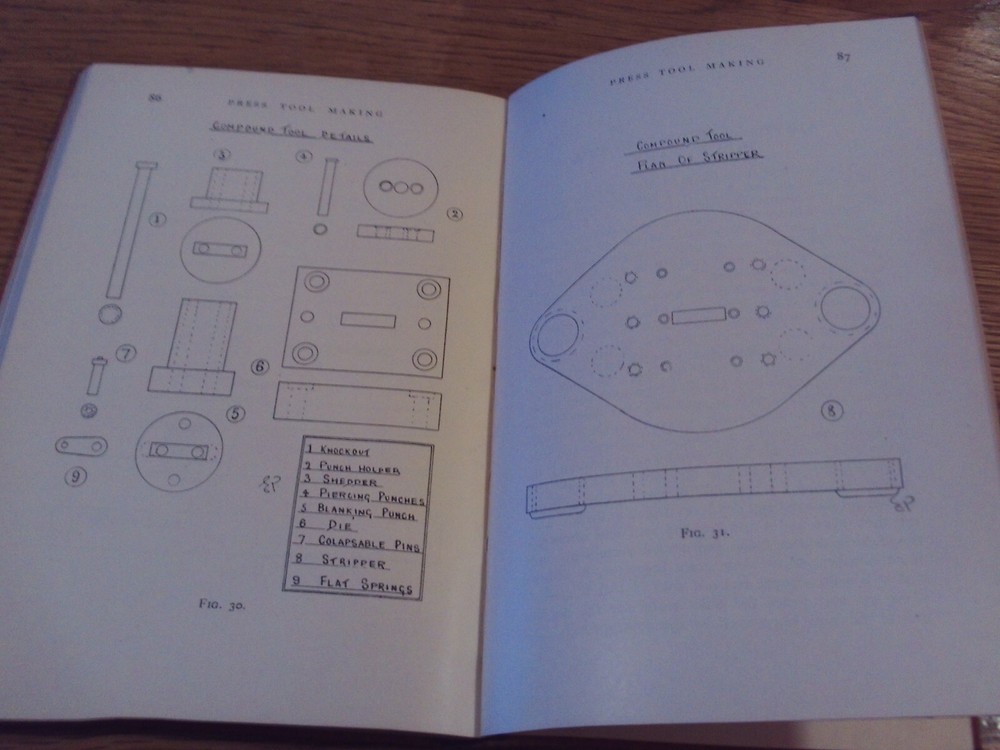 Press Tool Making Very scarce vintage book