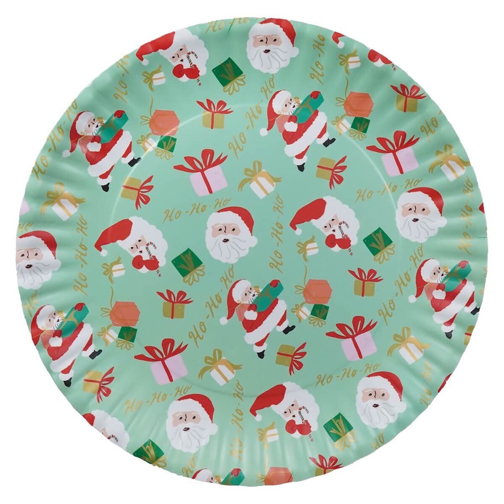 Retro Santa Melamine Platter
